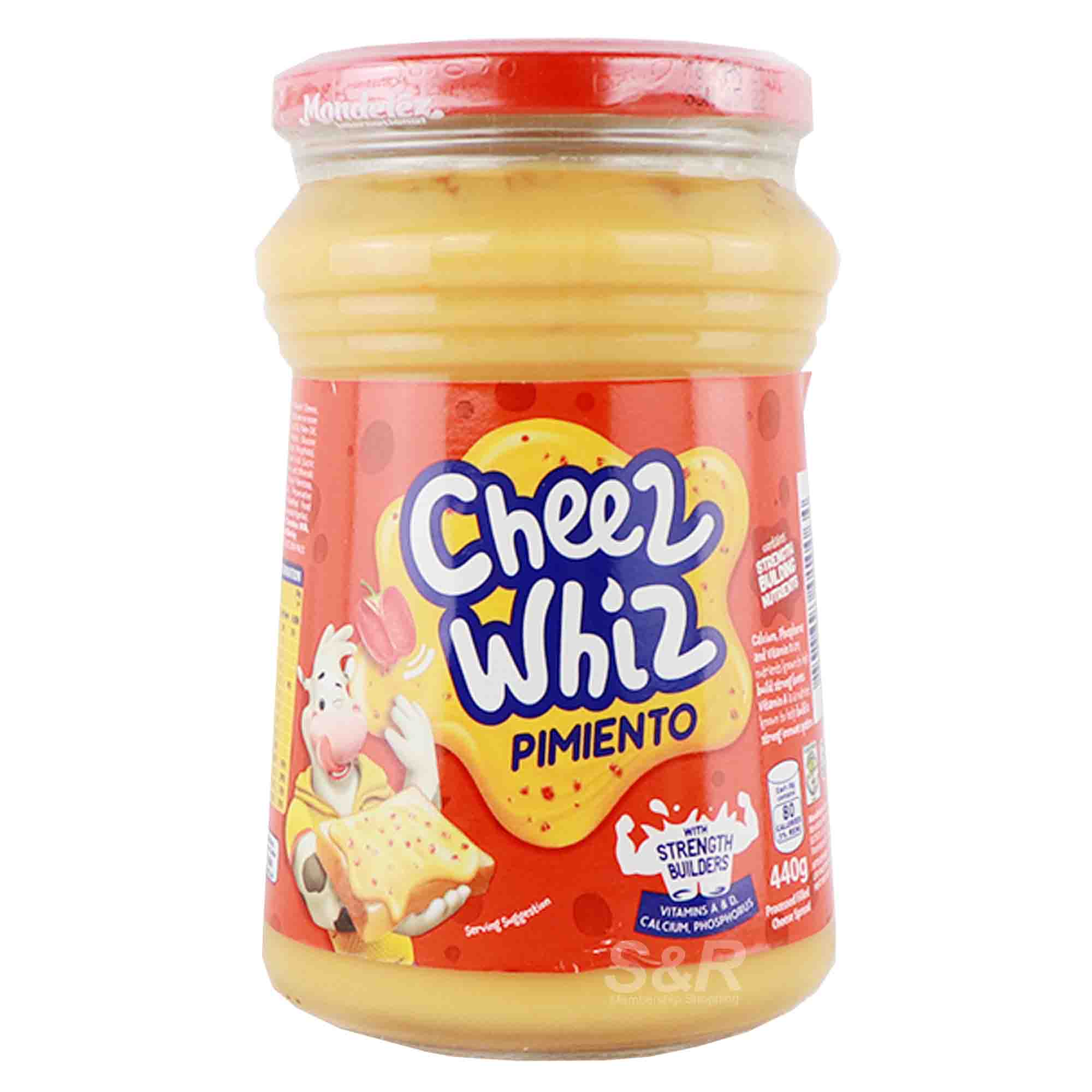 Cheese Whiz Pimiento 440g